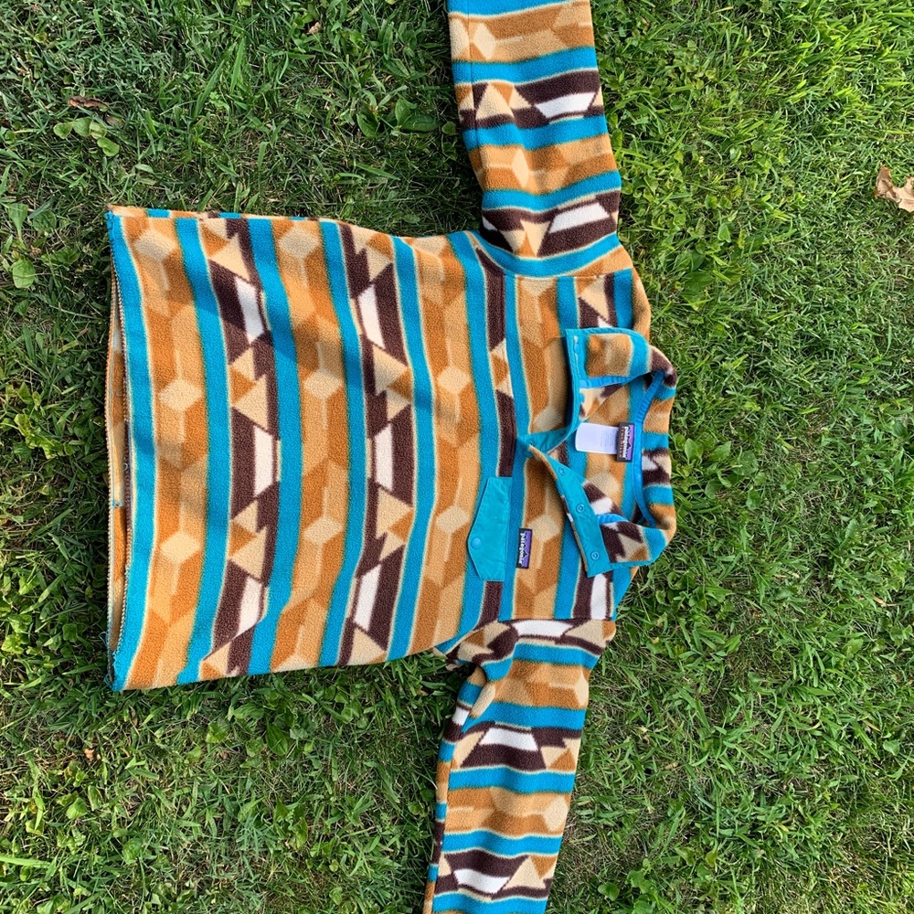Vinage T snap Patagonia pull over